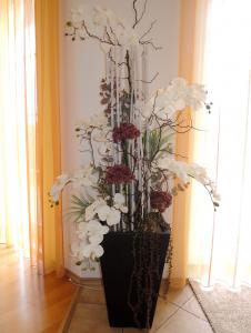 bytová dekorace umělé orchideje